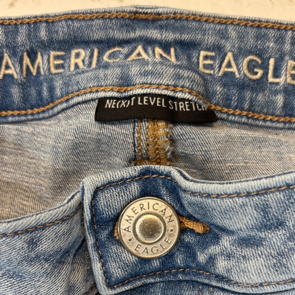 AE Denim Shorts- Next Level Stretch - Picture 3 of 4